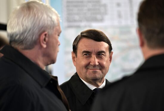 Russian President Vladimir Putin visits St. Petersburg