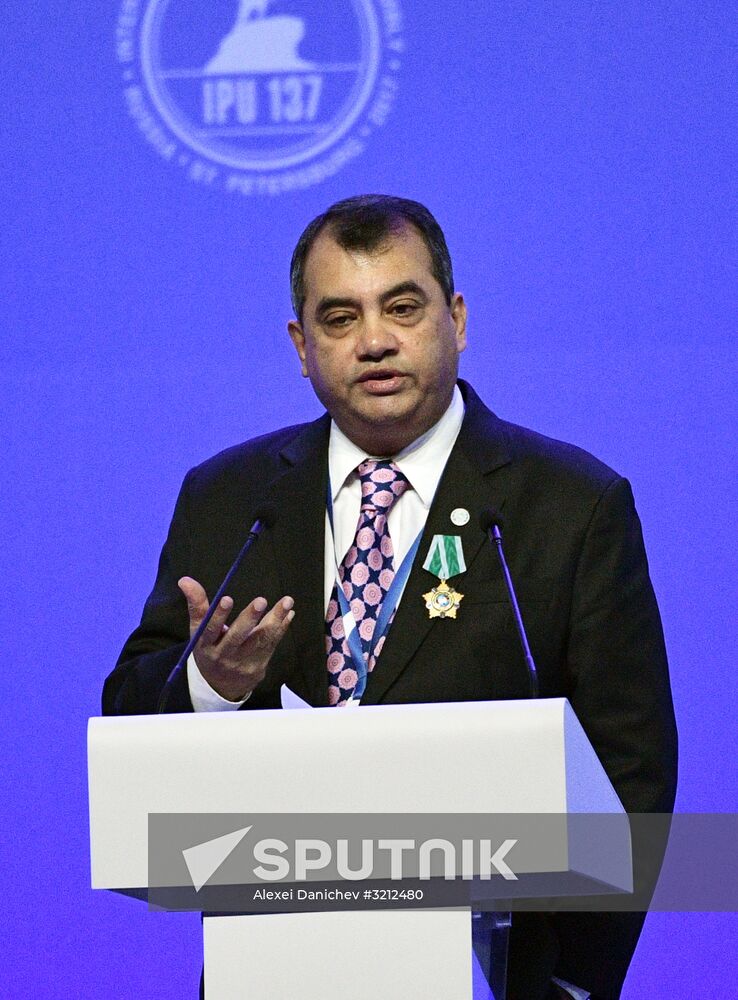 Opening of 137th Assembly of Inter-Parliamentary Union