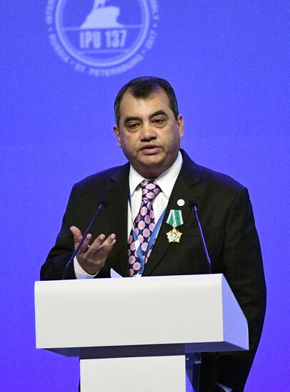 Opening of 137th Assembly of Inter-Parliamentary Union