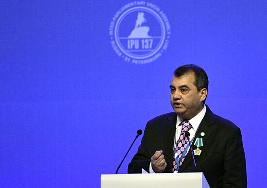 Opening of 137th Assembly of Inter-Parliamentary Union