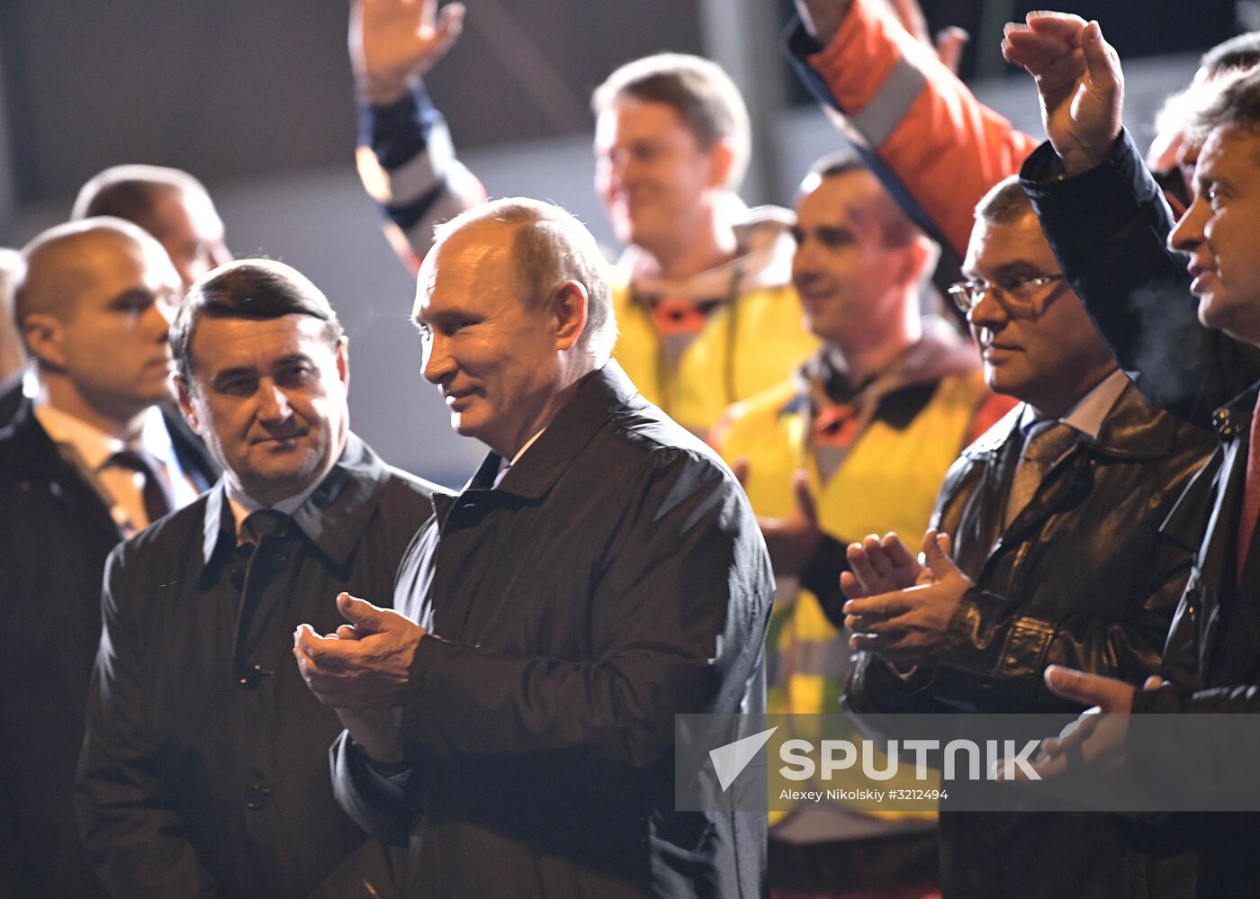 Russian President Vladimir Putin visits St. Petersburg