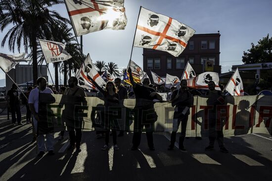 Protest against NATO in Italy