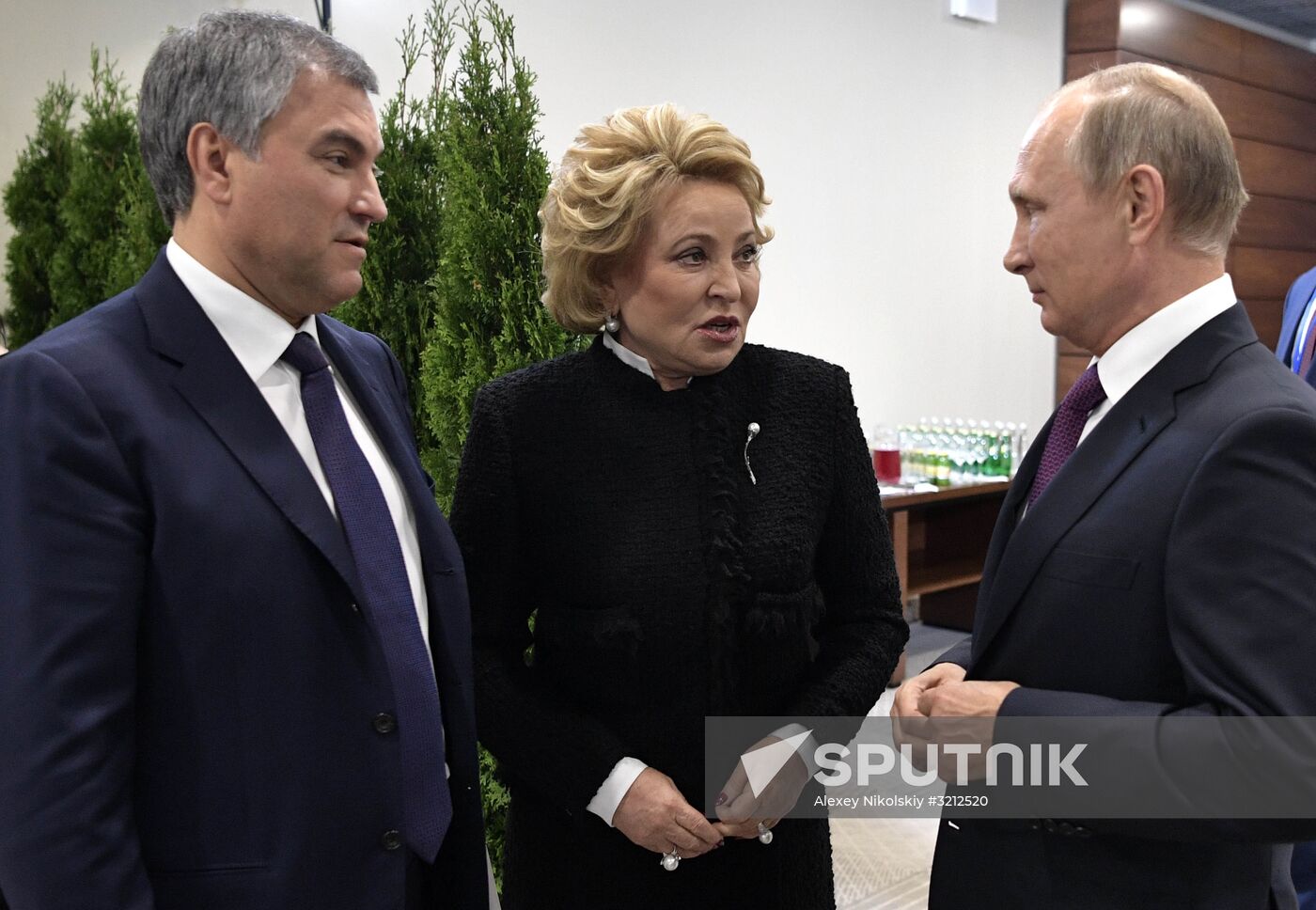 Russian President Vladimir Putin visits St. Petersburg