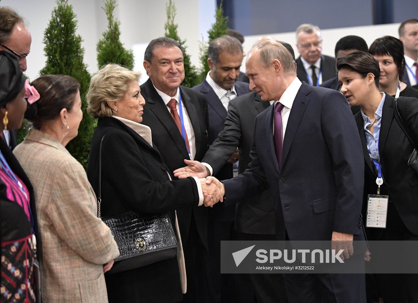 Russian President Vladimir Putin visits St. Petersburg