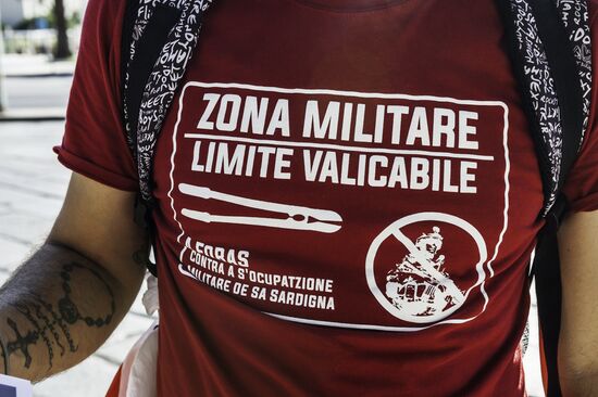 Protest against NATO in Italy