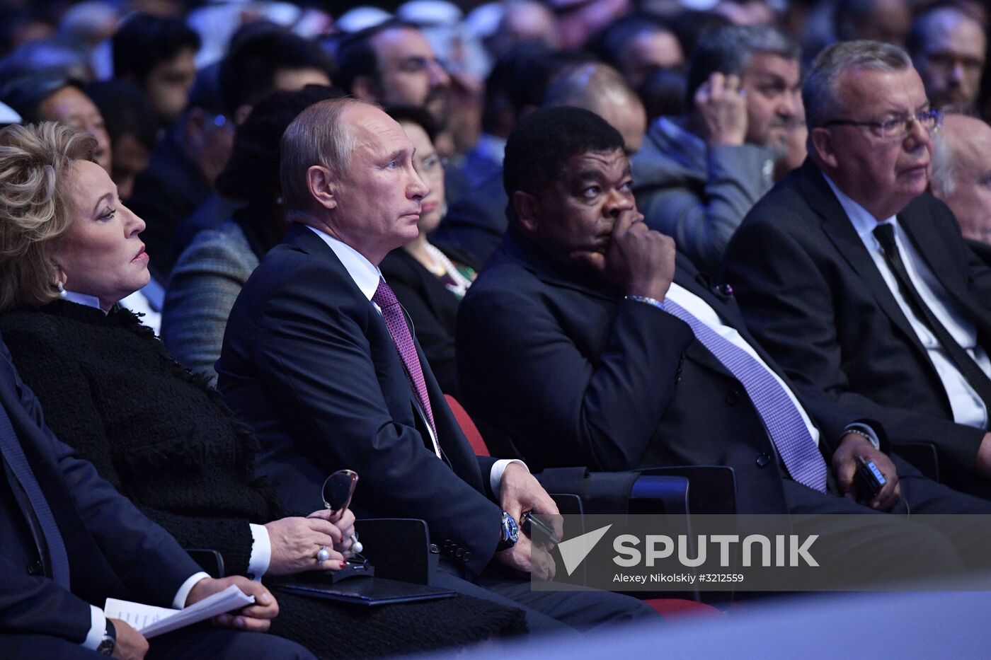 Russian President Vladimir Putin visits St. Petersburg