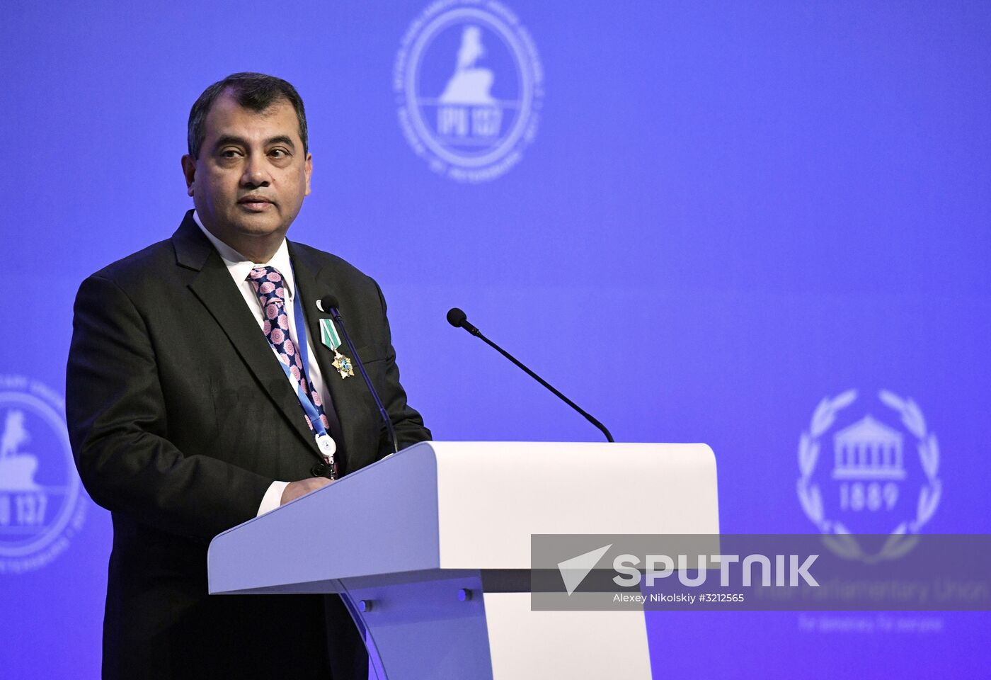Opening of 137th Assembly of Inter-Parliamentary Union