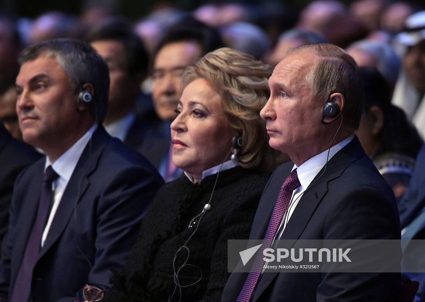 Russian President Vladimir Putin visits St. Petersburg