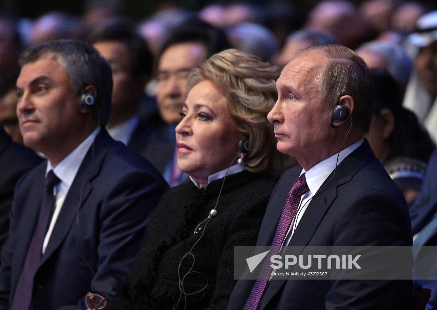 Russian President Vladimir Putin visits St. Petersburg