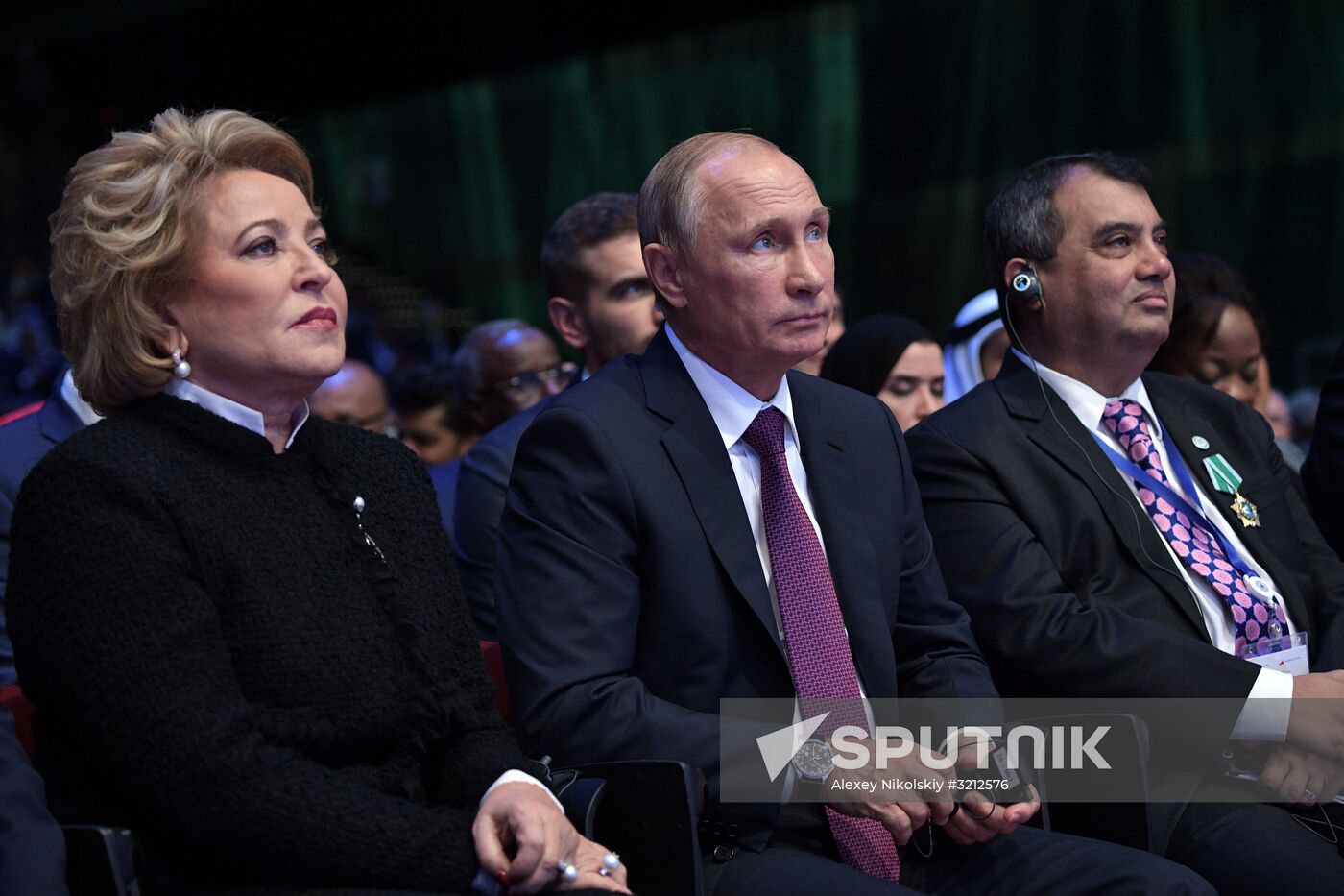Russian President Vladimir Putin visits St. Petersburg