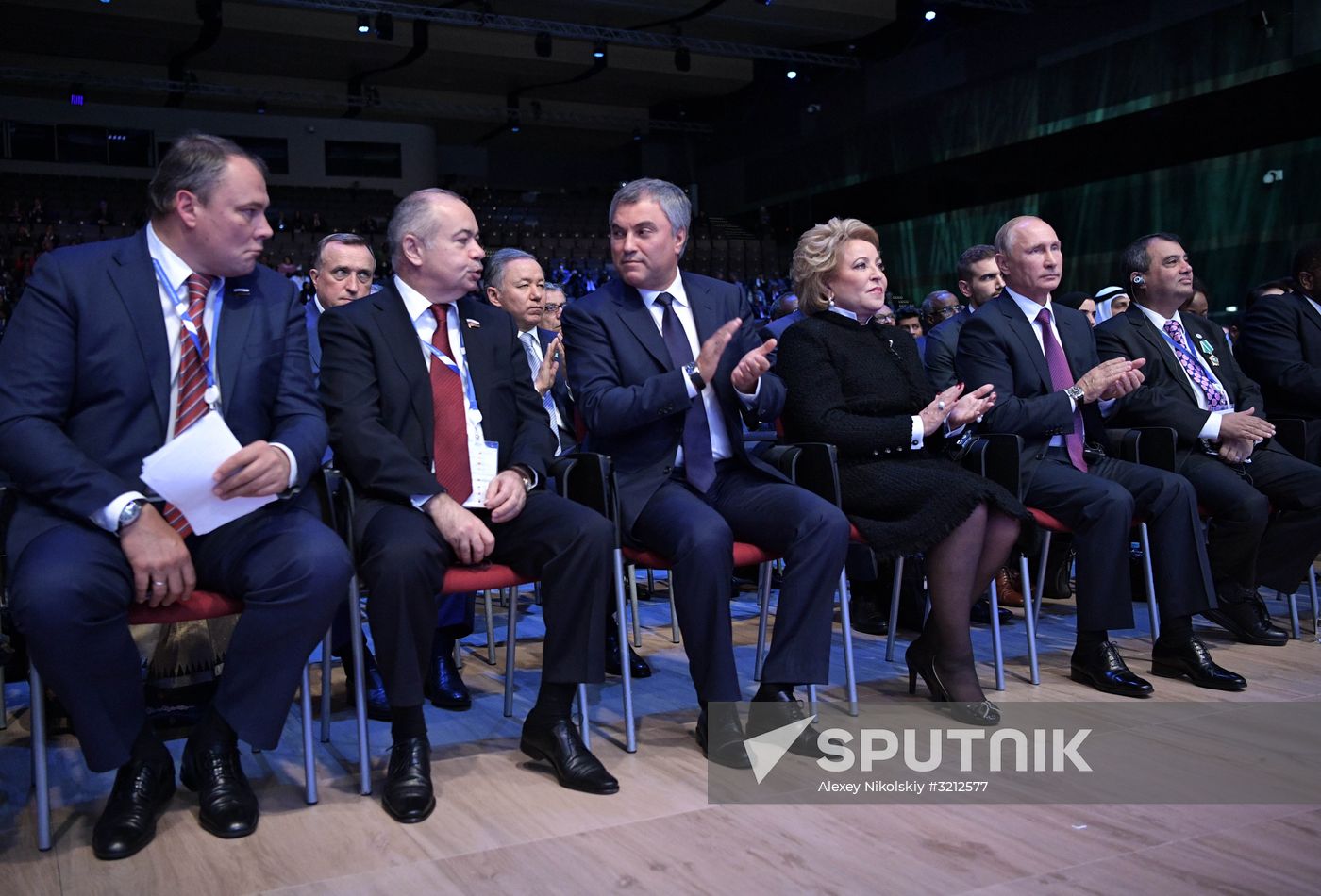 Russian President Vladimir Putin visits St. Petersburg