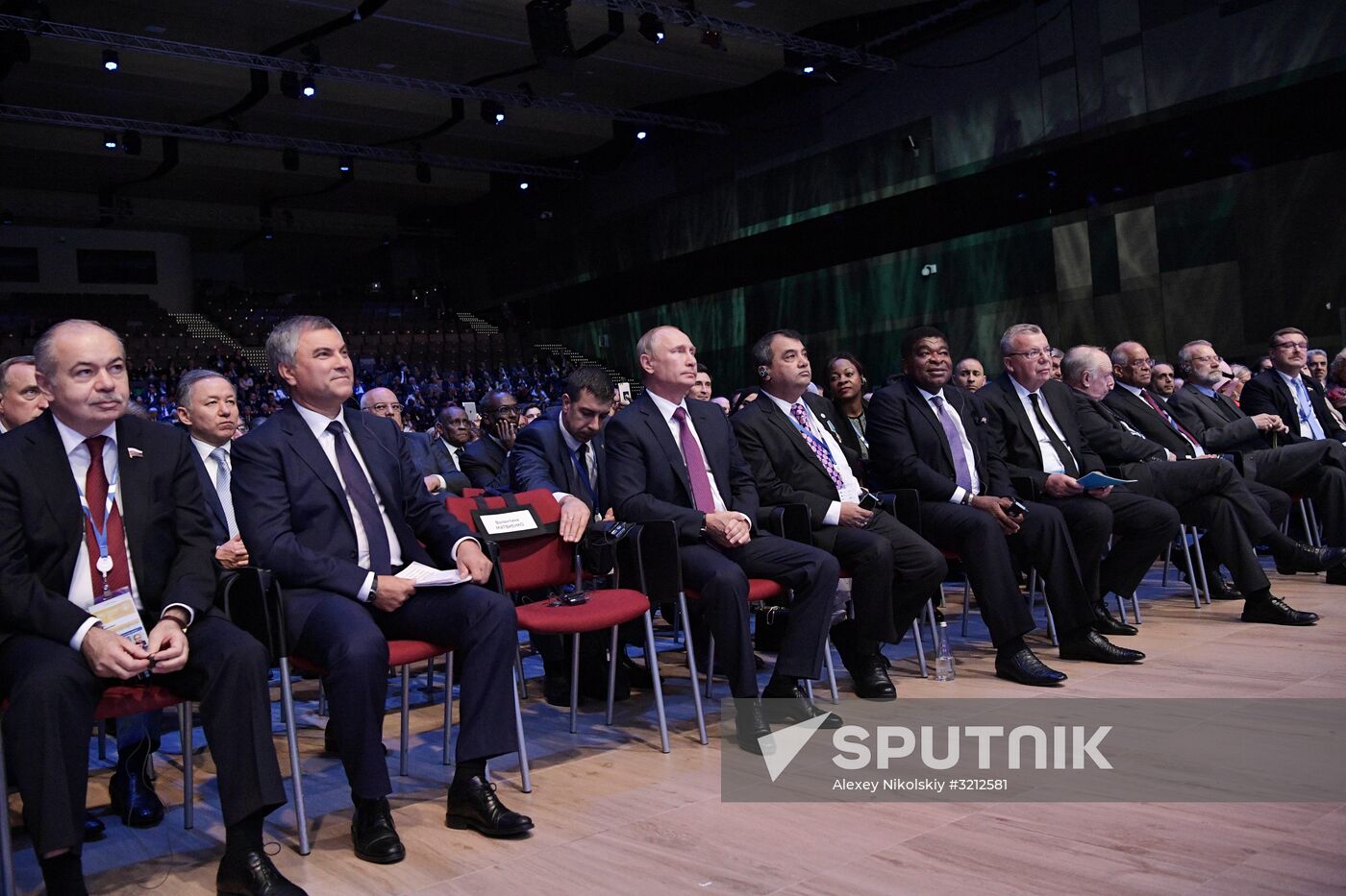 Russian President Vladimir Putin visits St. Petersburg
