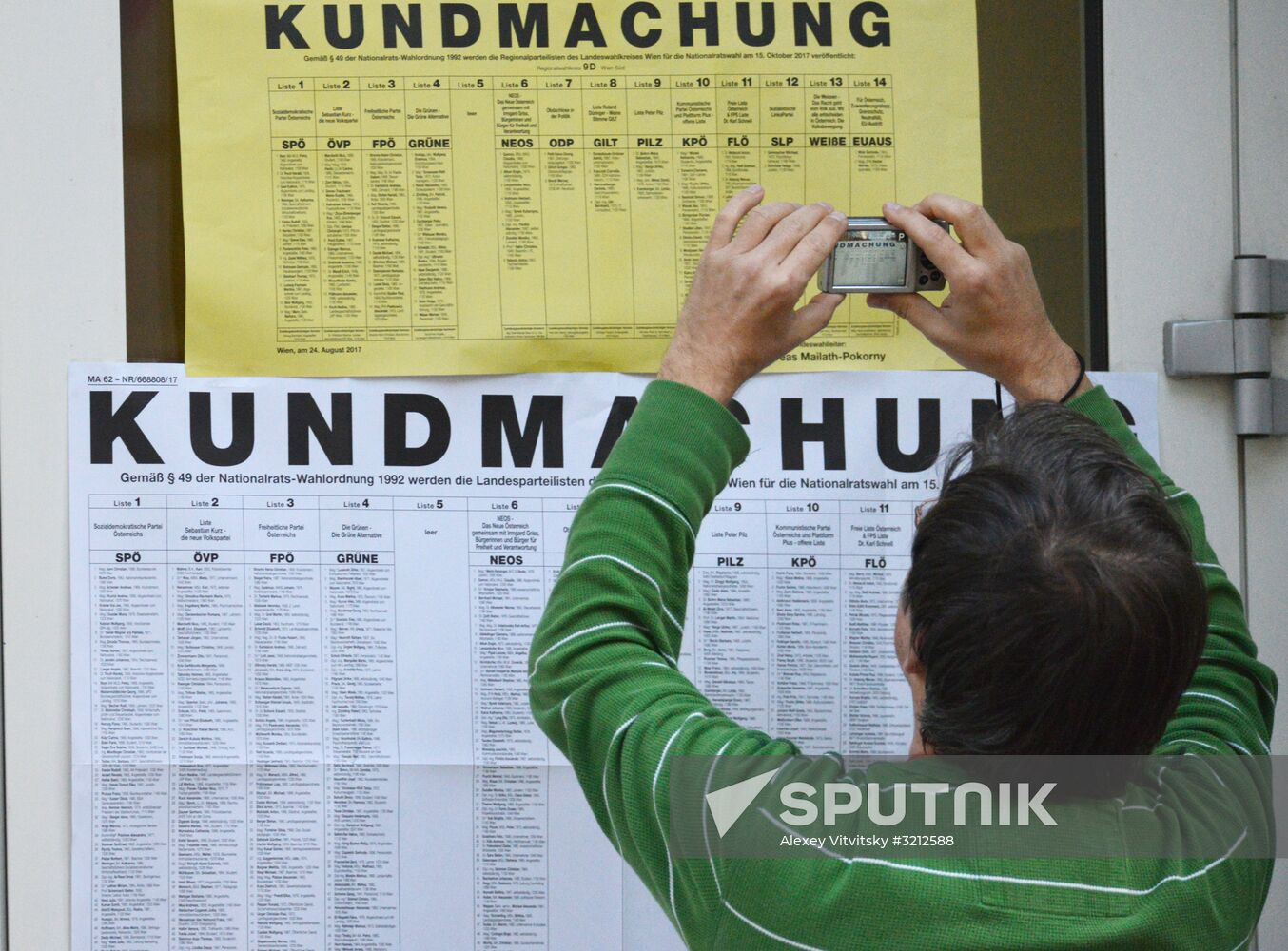 Parliamentary election in Austria