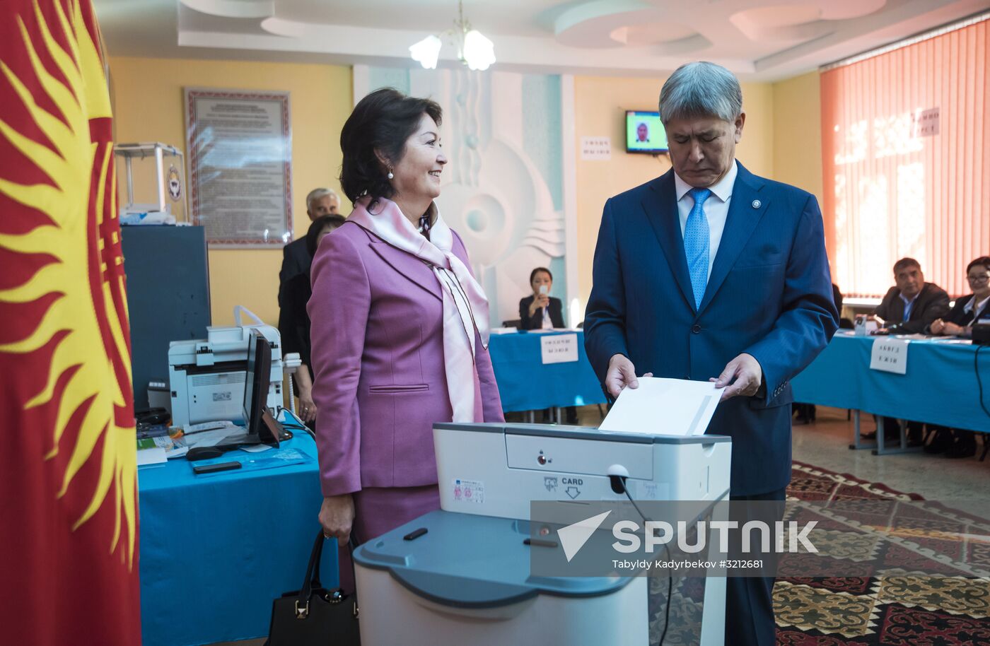 Presidential election in Kyrgyzstan