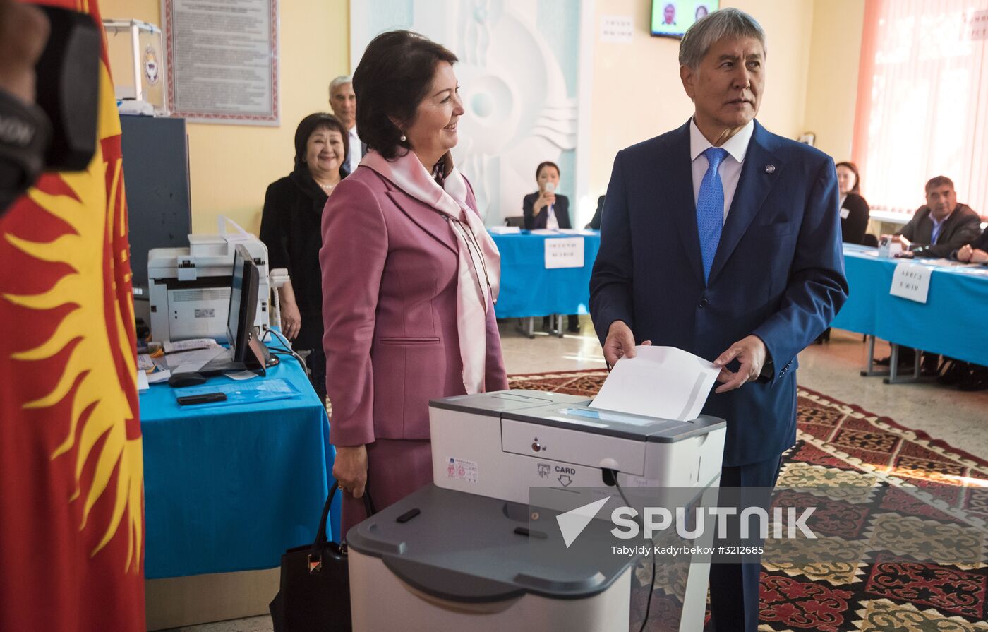 Presidential election in Kyrgyzstan