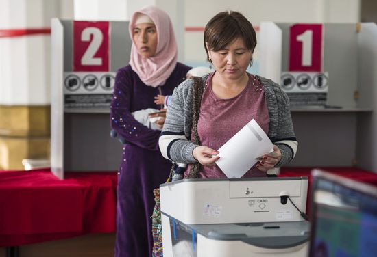 Presidential election in Kyrgyzstan