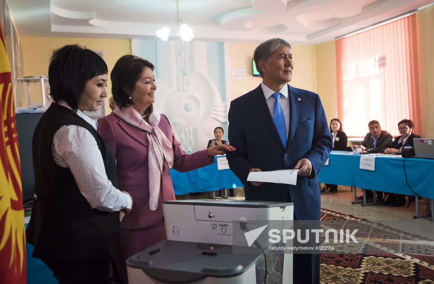 Presidential election in Kyrgyzstan