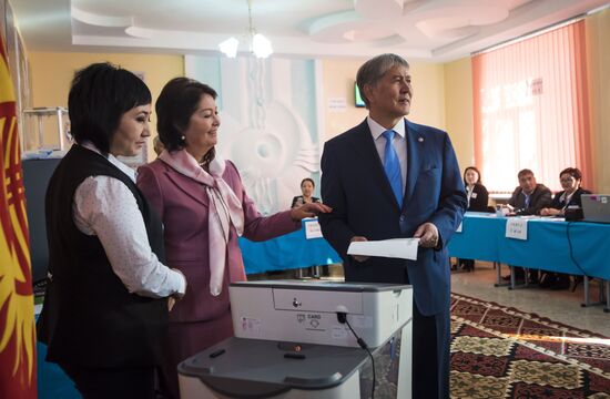 Presidential election in Kyrgyzstan