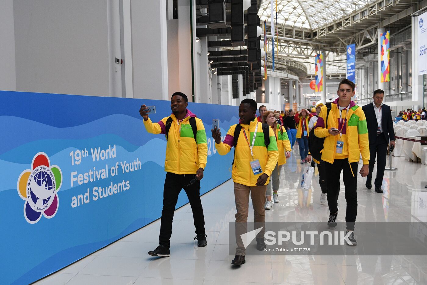 The 19th World Festival of Youth and Students. Day One