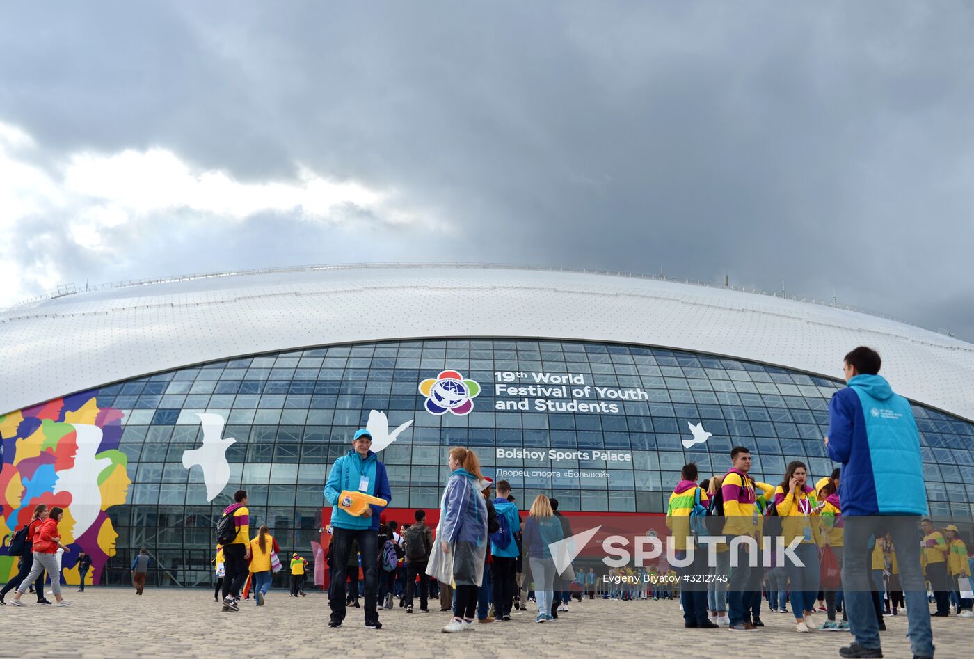 The 19th World Festival of Youth and Students. Day One