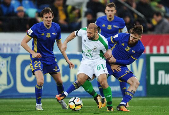 Football. Russian Premier League. Rostov vs. Rubin