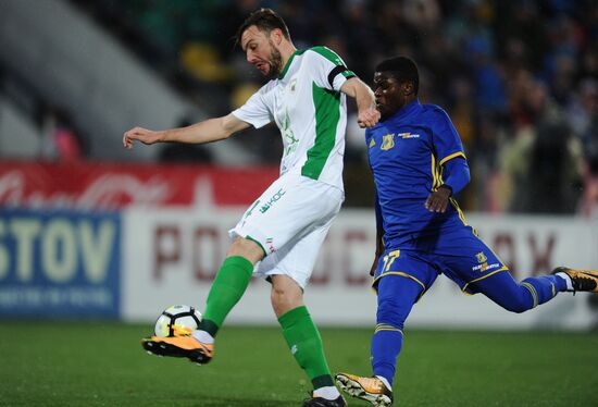 Football. Russian Premier League. Rostov vs. Rubin