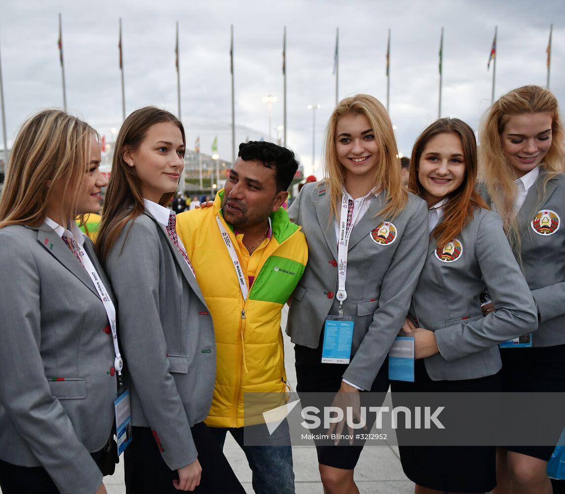 The 19th World Festival of Youth and Students. Day One