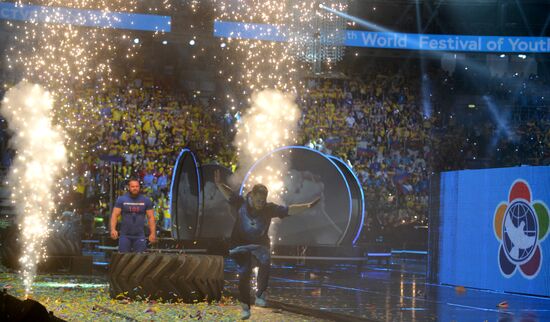Opening ceremony of 19th World Festival of Youth and Students