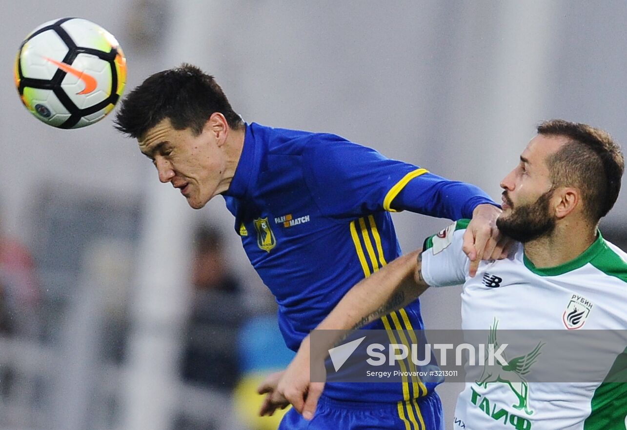 Football. Russian Premier League. Rostov vs. Rubin