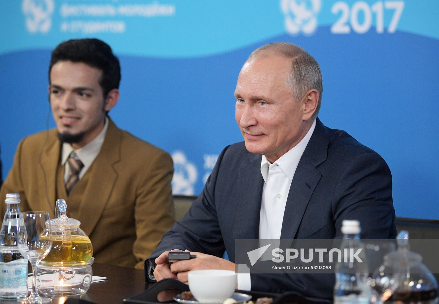 President Vladimir Putin attends opening ceremony of 19th World Festival of Youth and Students in Sochi