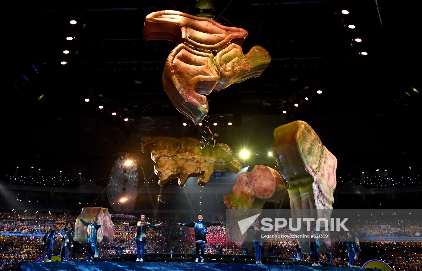 Opening ceremony of 19th World Festival of Youth and Students