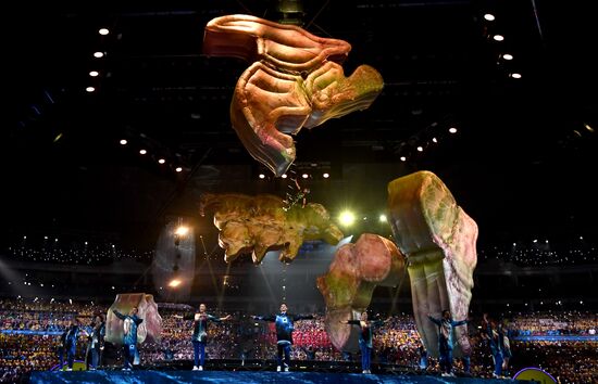 Opening ceremony of 19th World Festival of Youth and Students