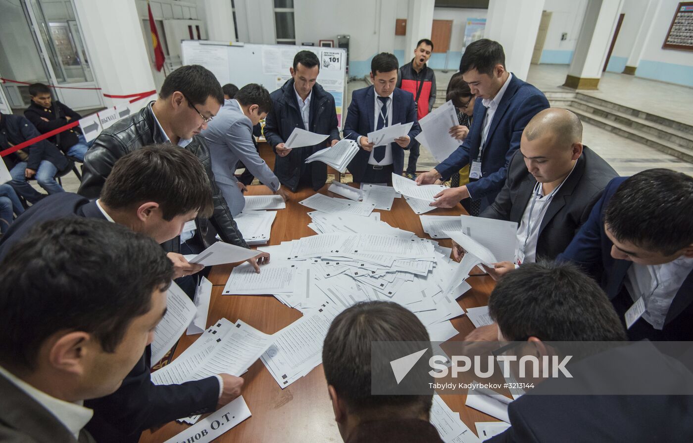 Presidential election in Kyrgyzstan