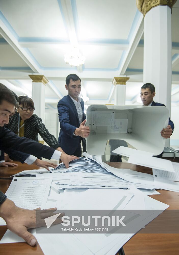 Presidential election in Kyrgyzstan