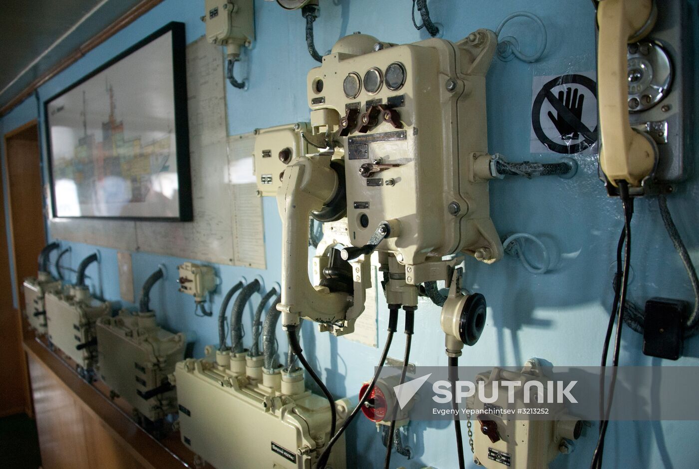 Historic icebreaker museum "Lenin" in Murmansk