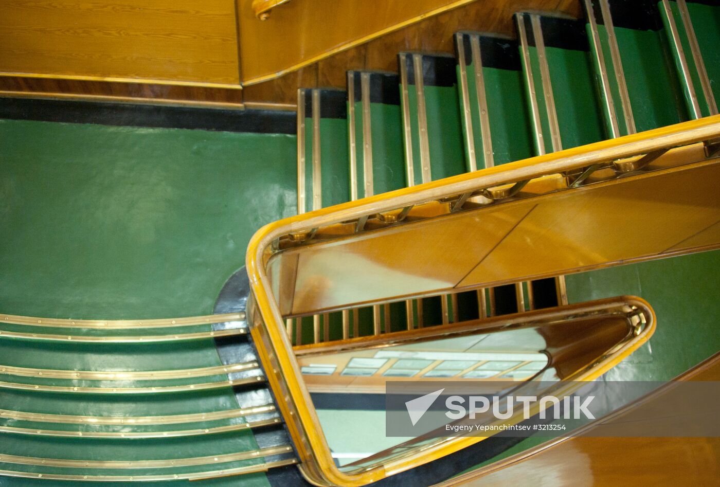 Historic icebreaker museum "Lenin" in Murmansk