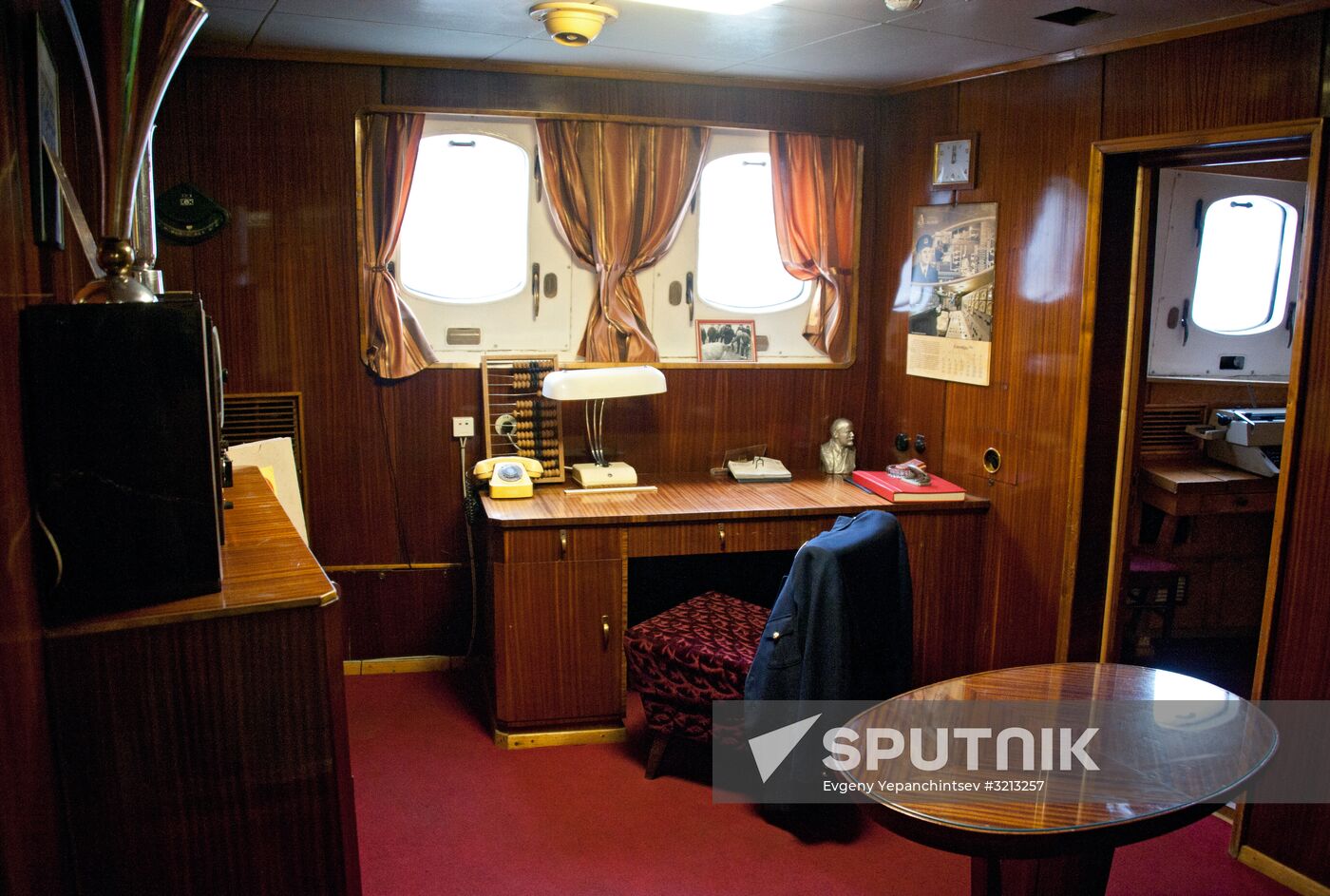 Historic icebreaker museum "Lenin" in Murmansk