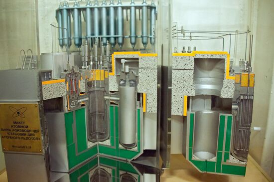 Historic icebreaker museum "Lenin" in Murmansk