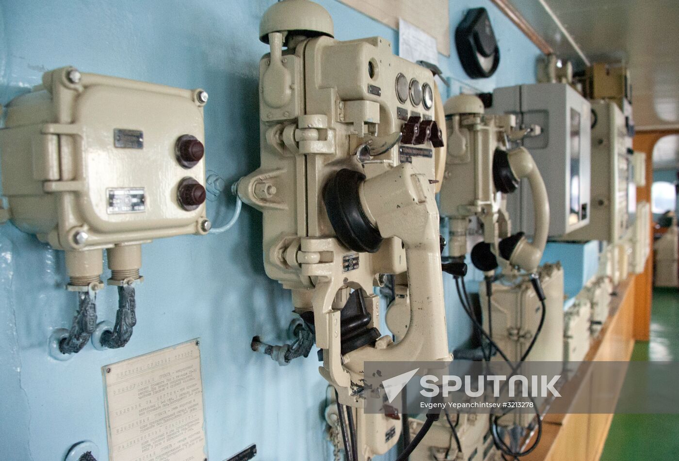 Historic icebreaker museum "Lenin" in Murmansk