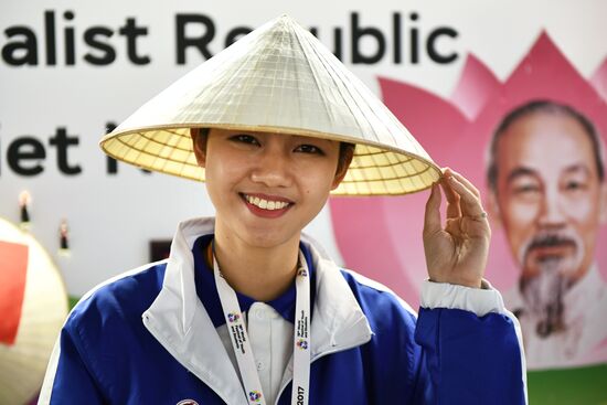 19th World Festival of Youth and Students. Day two