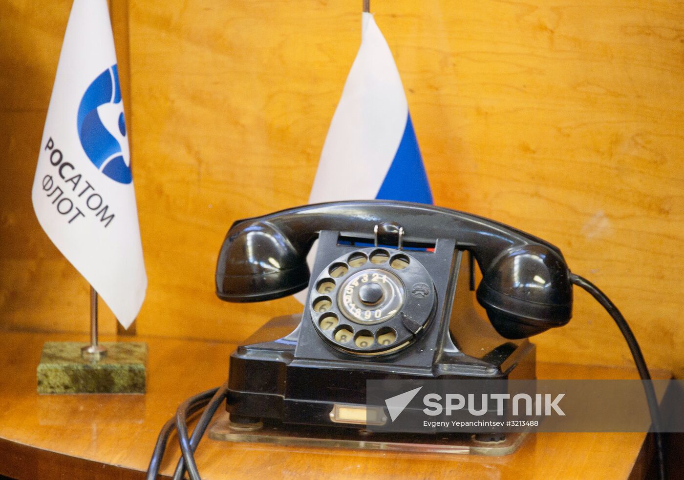 Historic icebreaker museum "Lenin" in Murmansk