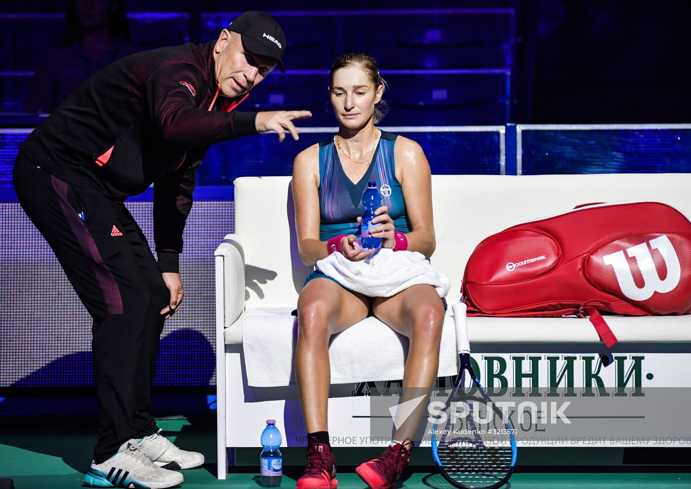 Tennis. 2017 Kremlin Cup. Day Three