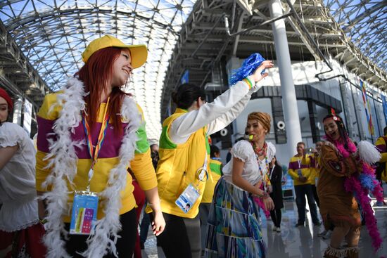 19th World Festival of Youth and Students. Day two