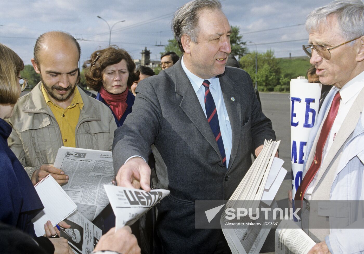Centrist Bloc of Political Parties and Movements Chairman Vladimir Voronin