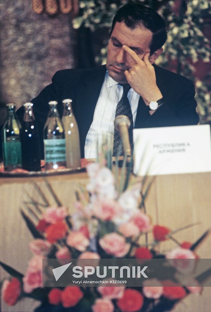 Armenian President Levon Ter-Petrosyan
