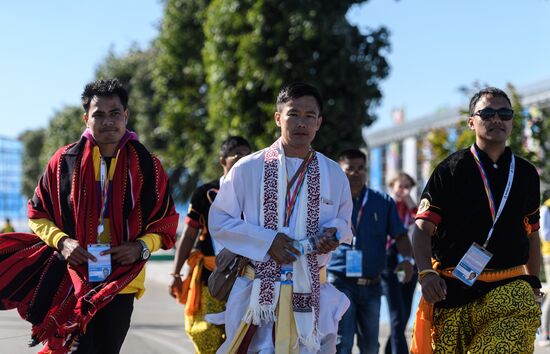 19th World Festival of Youth and Students. Day two