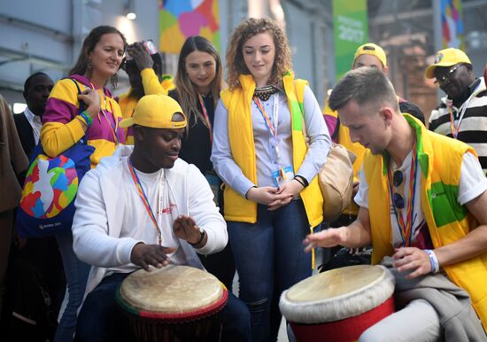 19th World Festival of Youth and Students. Day two