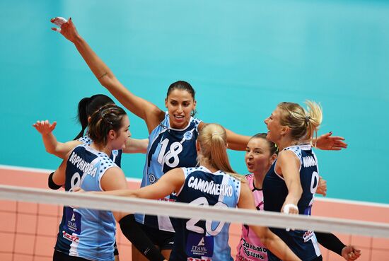 Volleyball. Russian Women's Super League. Dynamo Moscow vs. Dynamo Kazan