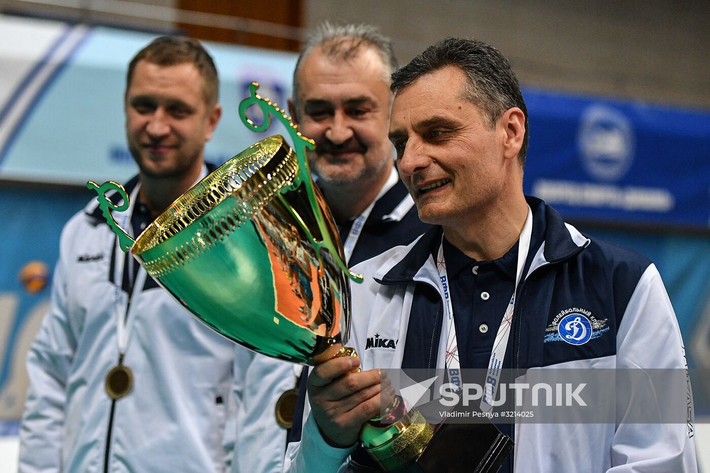 Volleyball. Russian Women's Super League. Dynamo Moscow vs. Dynamo Kazan