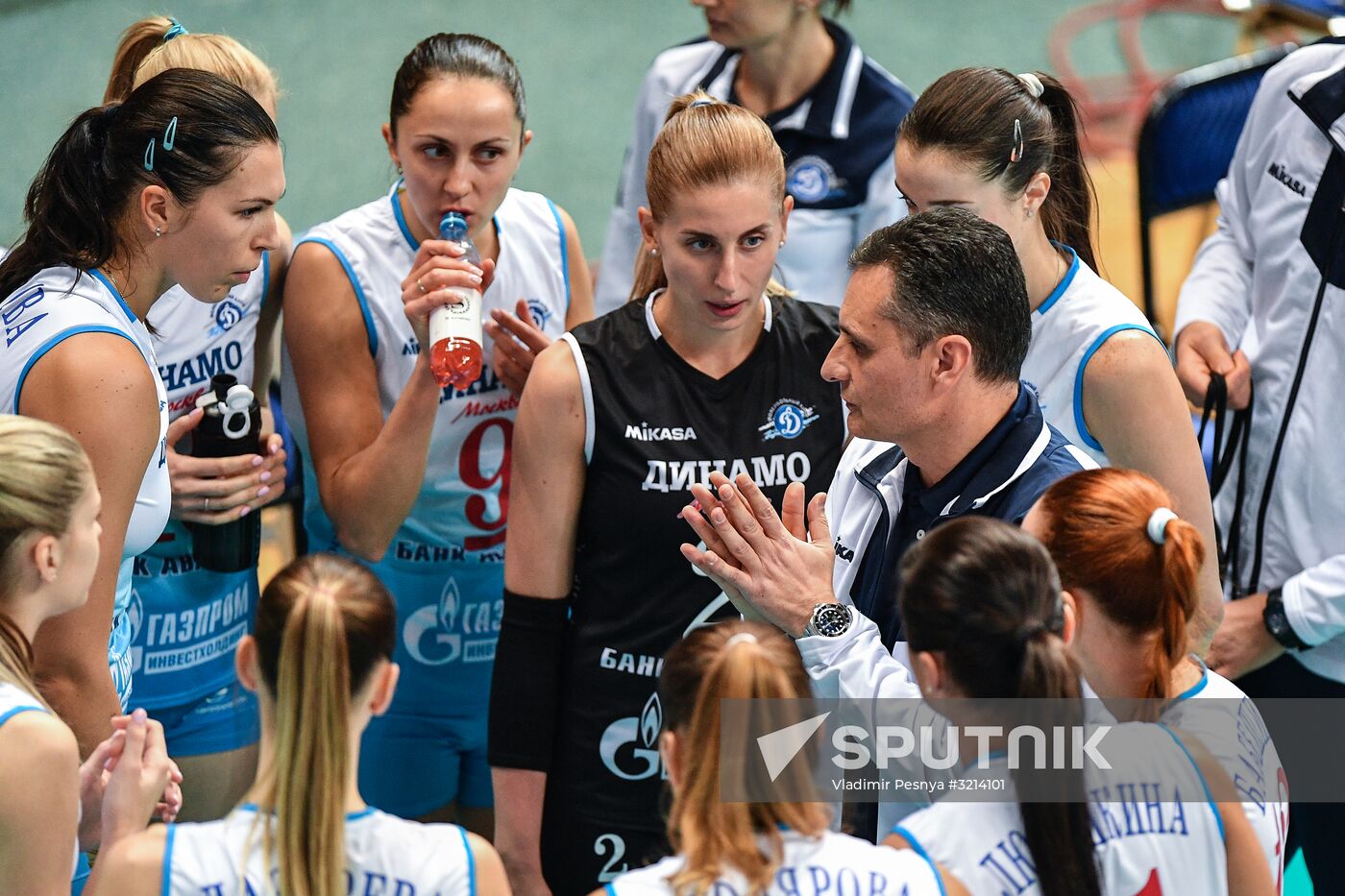 Volleyball. Russian Women's Super League. Dynamo Moscow vs. Dynamo Kazan